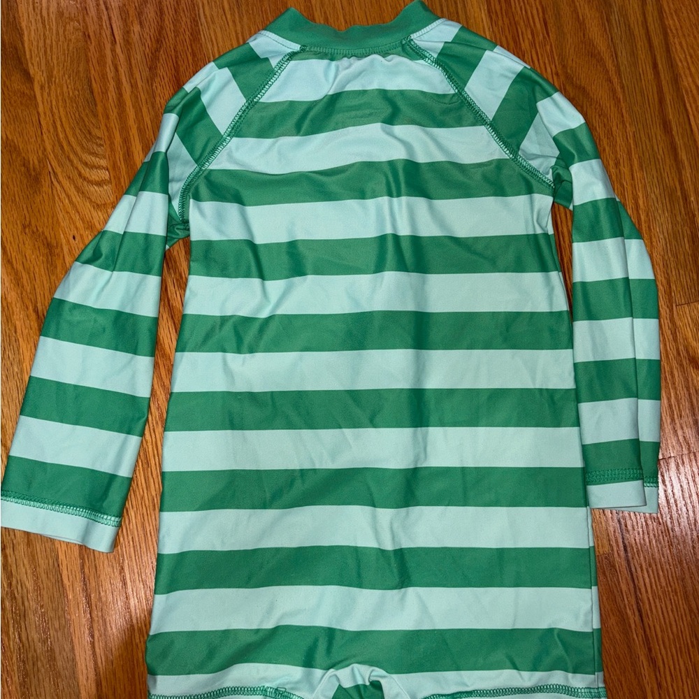 Primary Clothing Baby one-piece rash guard in stripe - Picture 3 of 4
